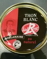 Thon blanc label rouge au naturel