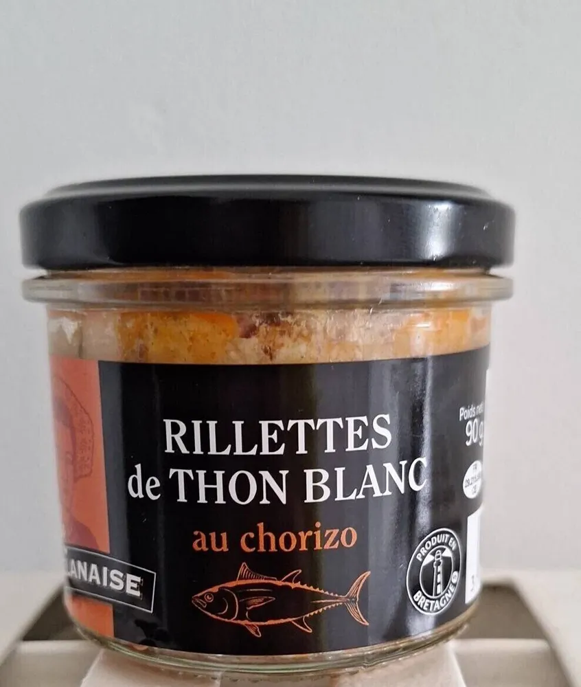 Rillettes de thon blanc au chorizo