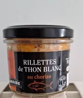 Rillettes de thon blanc au chorizo