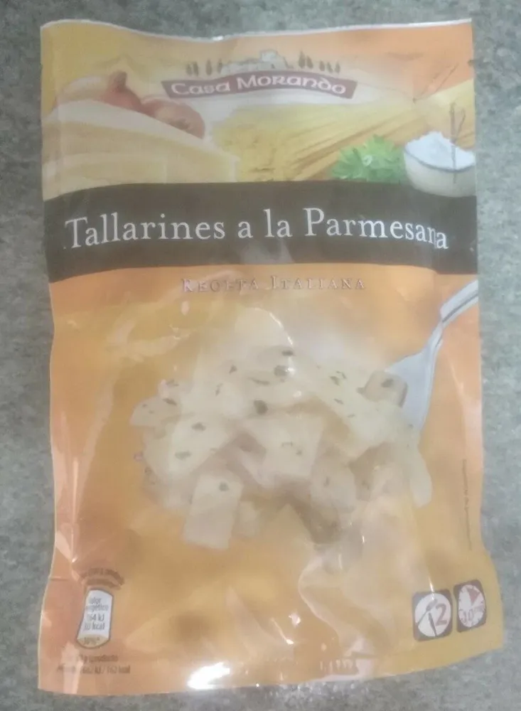 Tallarines a la Parmesana