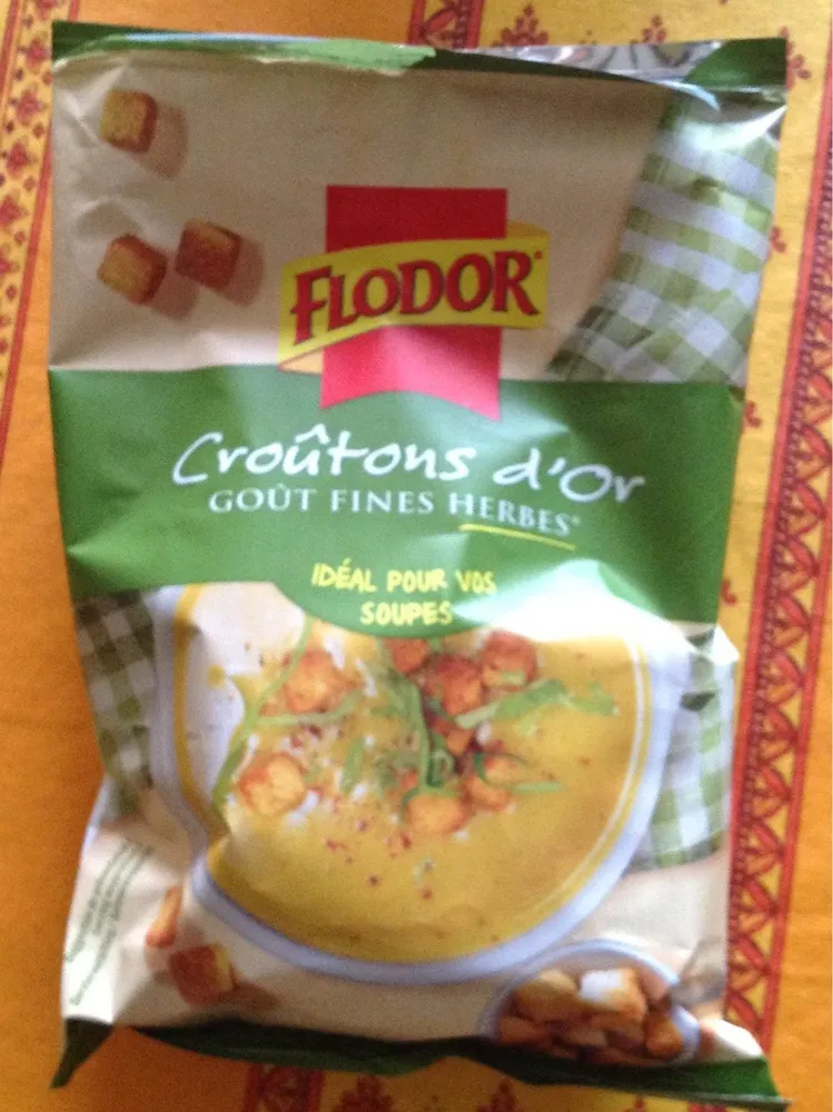 Croûtons fines herbes pour soupe