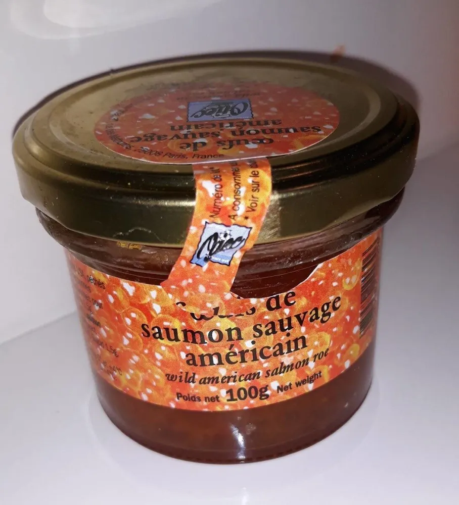 Oeufs De Saumon Sauvage Américain