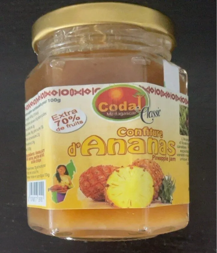 Confiture d’ananas