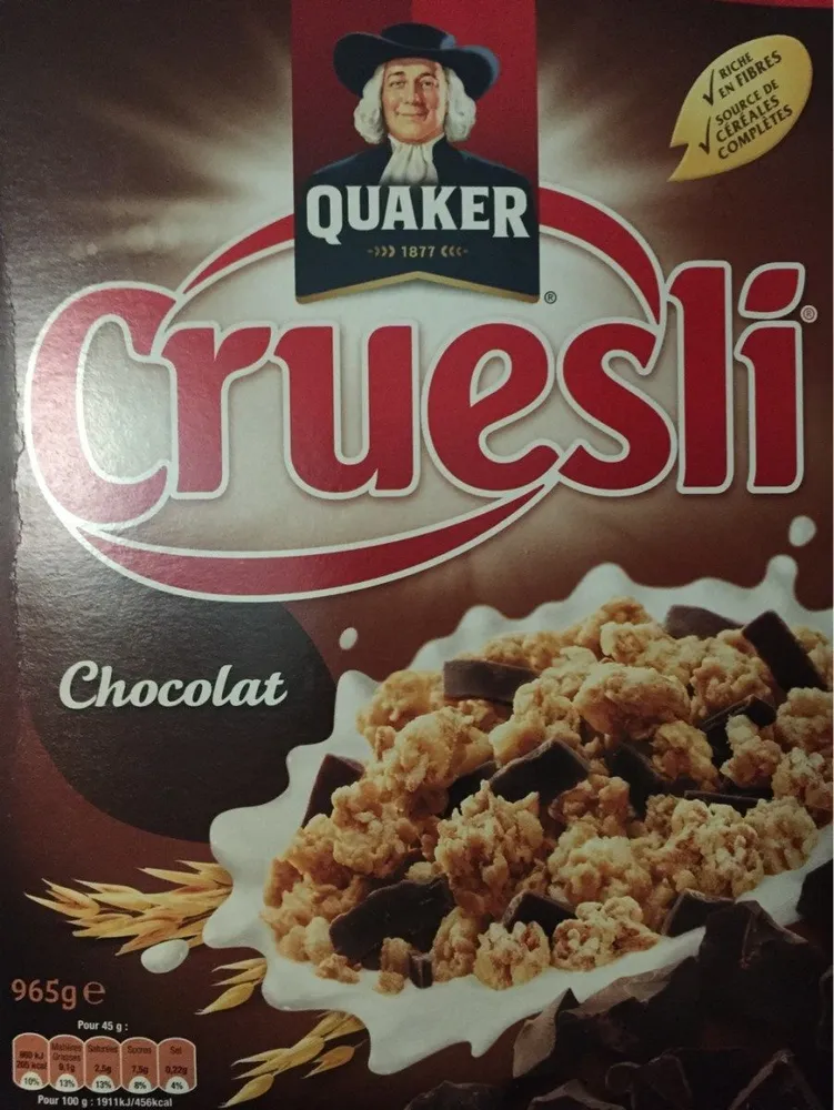 Cruesli chocolat