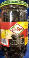 Olives Noires à La Grecque Crespo - Grand Bocal