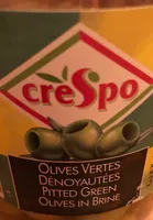 Olives Vertes Dénoyautées Crespo - Grand Bocal