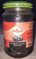Olives noires à la grecque dénoyautées
