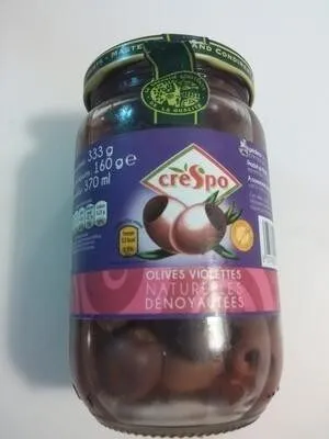 Olives violettes naturelles dénoyautées
