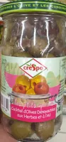 Cocktail d'Olives Dénoyautées aux Herbes et à l'Ail