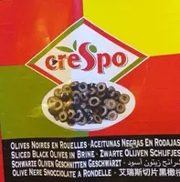 Olive noire en rouelles