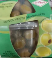 Olive verte denoyauté