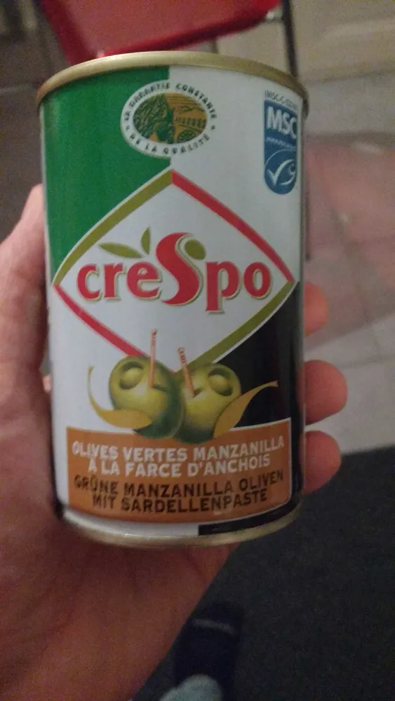 Olives Vertes Manzanilla Crespo