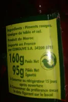 Piments rouges forts au vinaigre