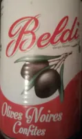 Olives noires entières