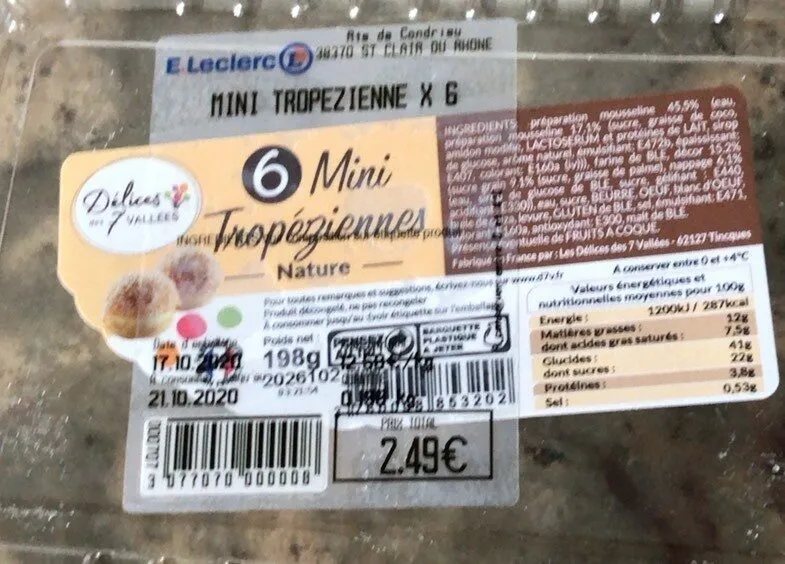 Mini tropéziennes