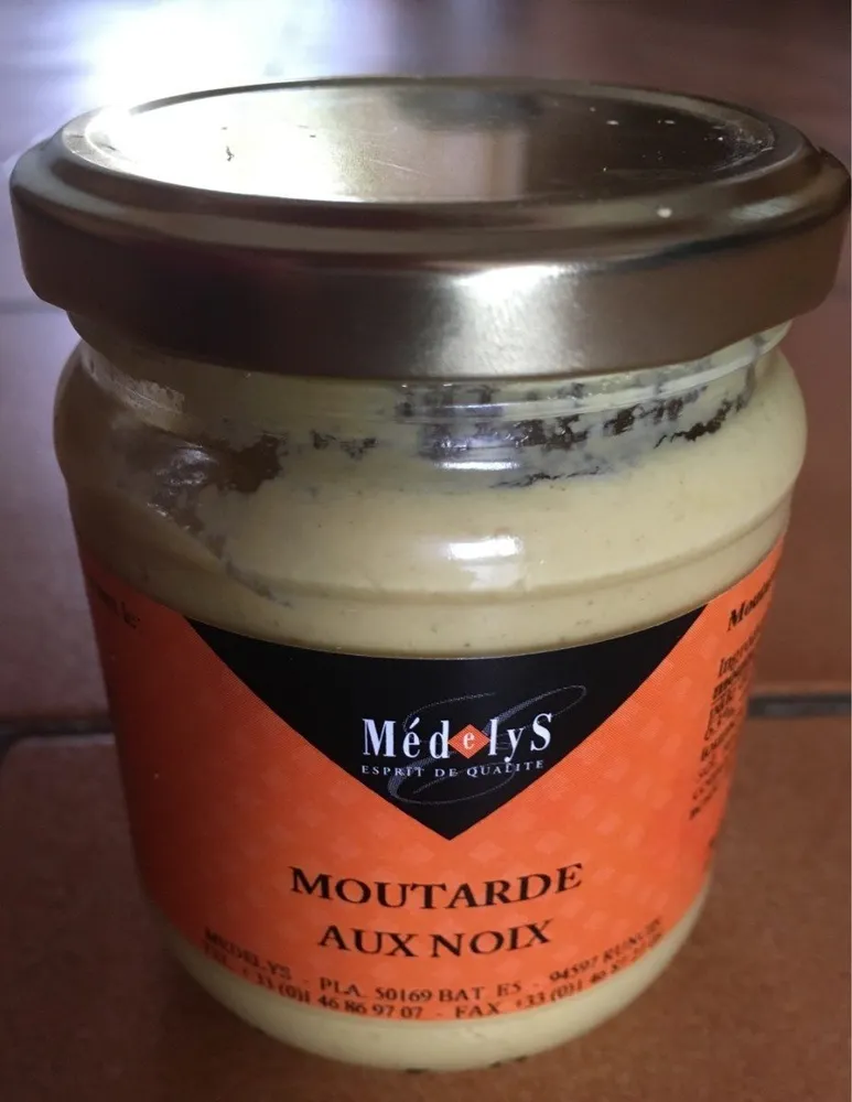 Moutarde aux noix