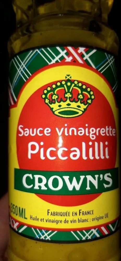Sauce vinaigrette Piccalilli