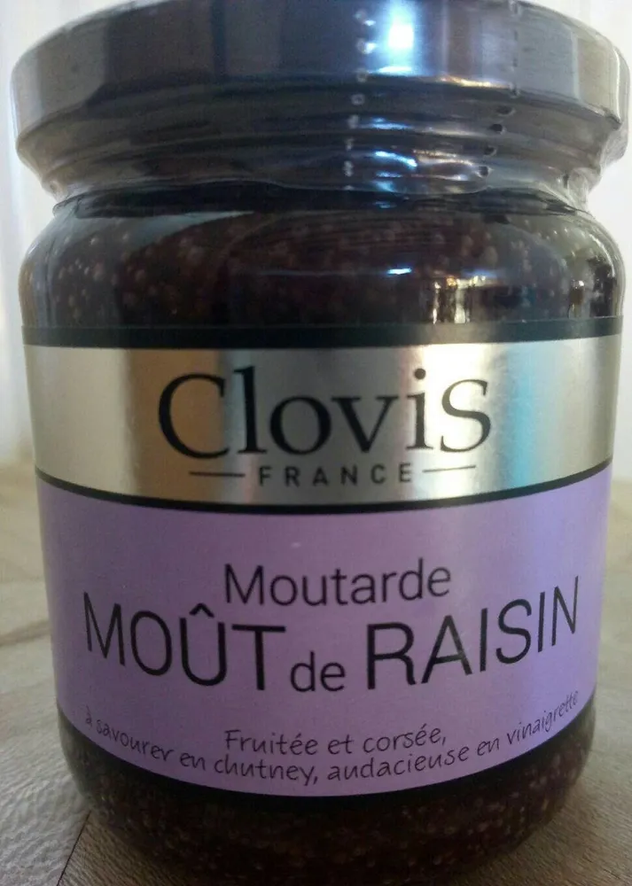 Moutarde Moût de Raisin