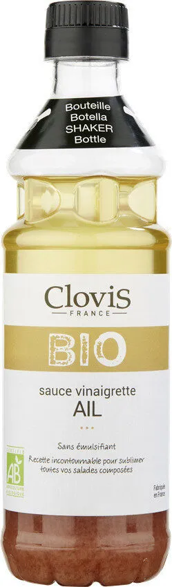 sauce vinaigrette ail bio