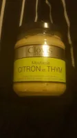 moutarde citron et thym
