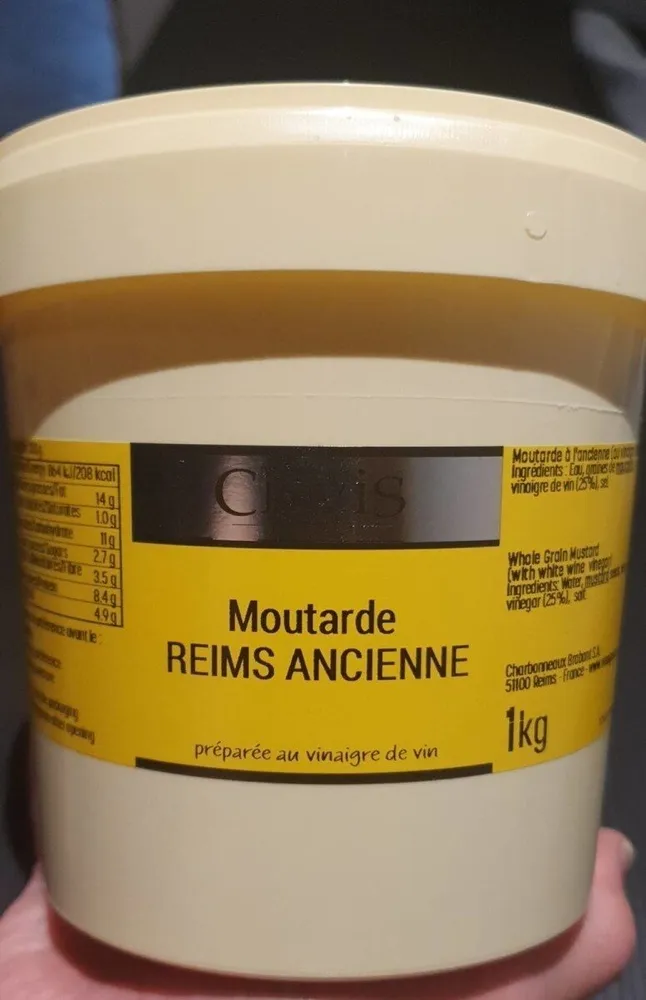 Moutarde Reims Ancienne