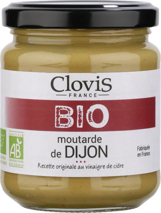 Moutarde de dijon bio