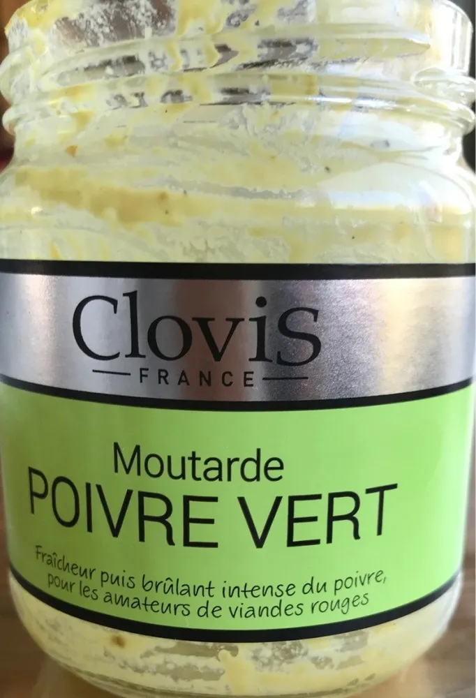 CLOVIS - Moutarde - Poivre vert