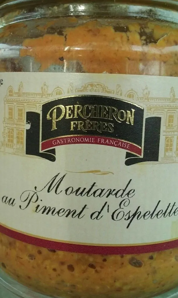 Moutarde au piment d'espelette