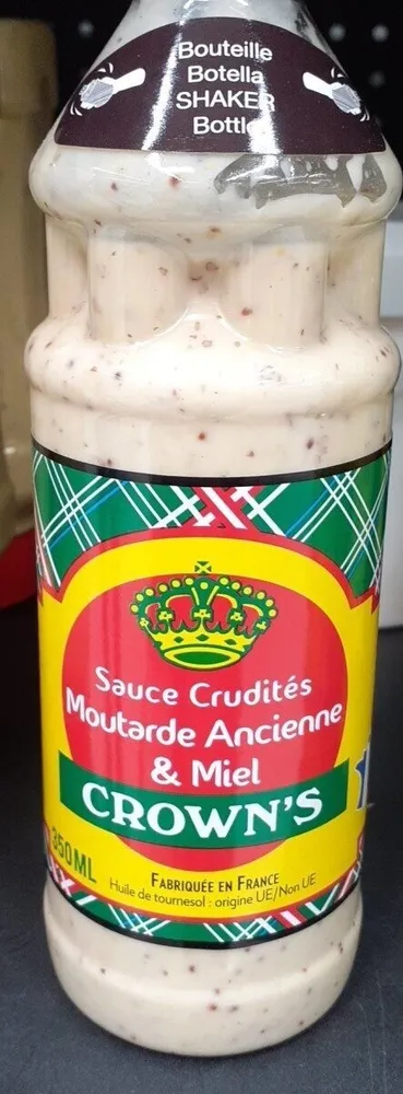 Sauce crudités moutardes ancienne et miel