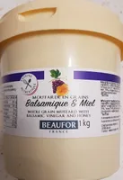 Moutarde en grains balsamique et miel