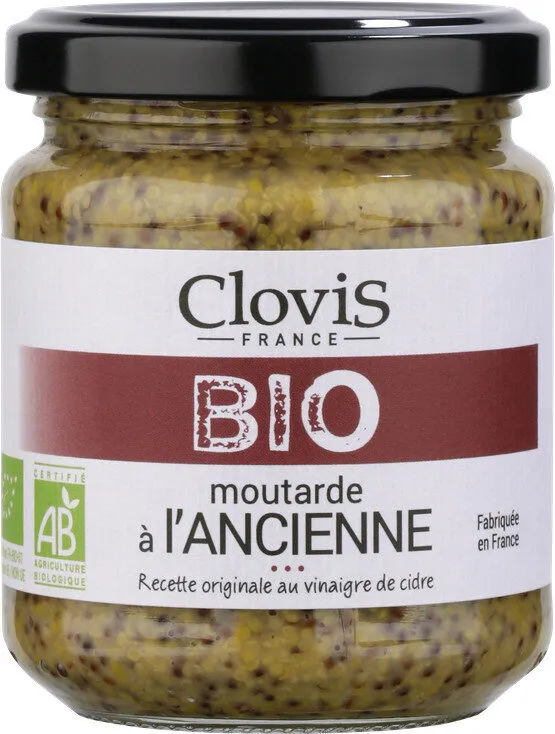 Moutarde à l'ancienne bio