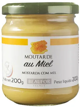 Mostarda Com Mel Beaufor Vidro 200g