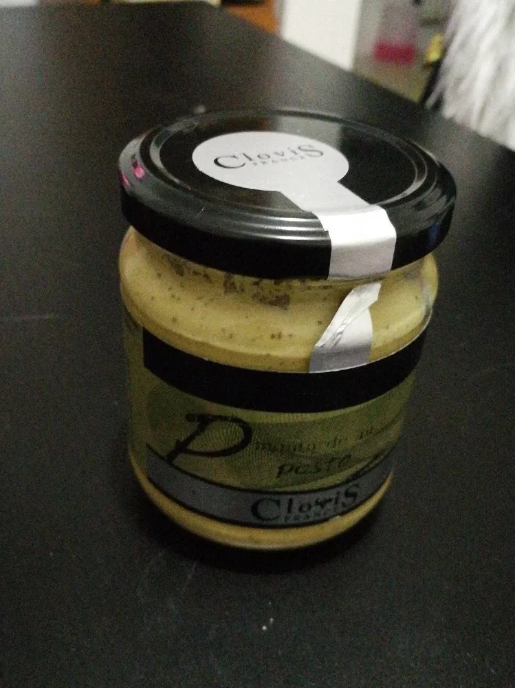 Moutarde au pesto