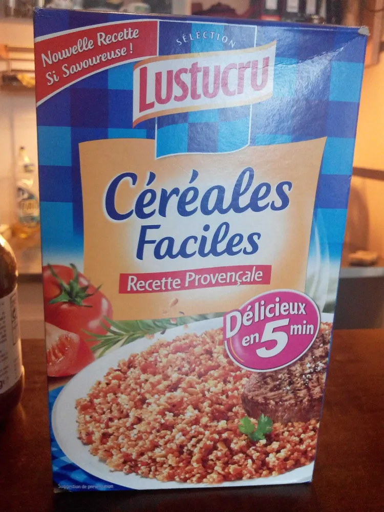 Céréales Faciles Recette Provençale