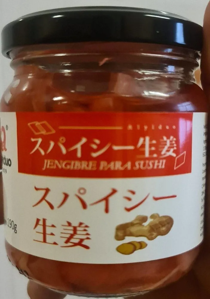 Jengibre para sushi