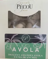 Dragées amandes avola extra blanches
