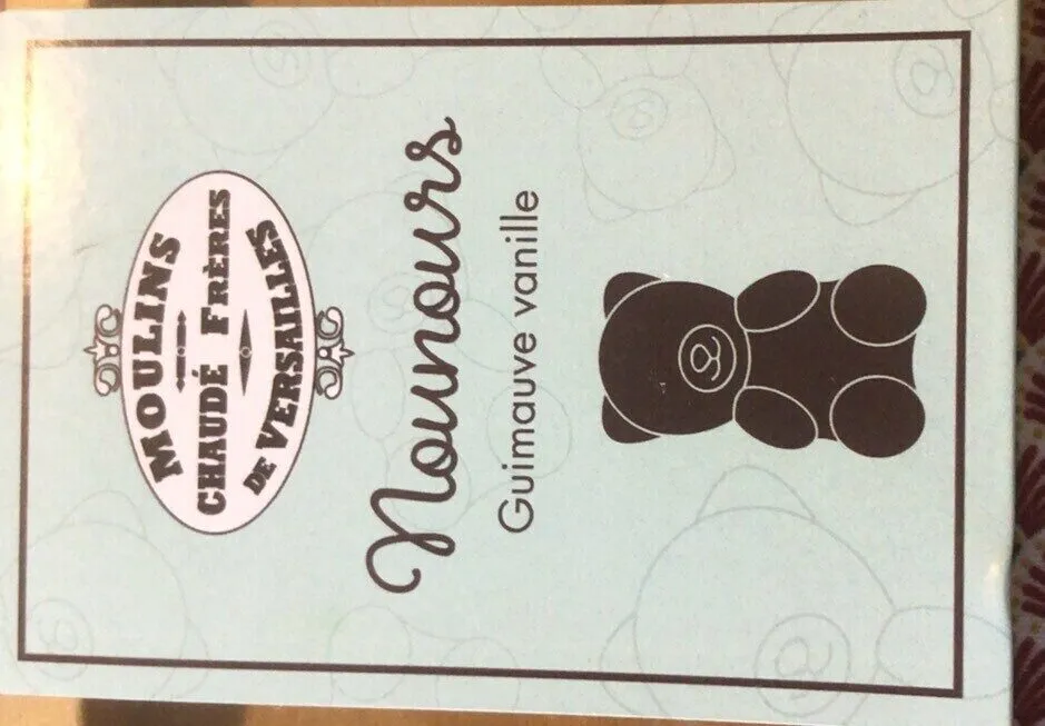 Nounours guimauve vanille