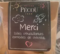Billes croustillantes au chocolat