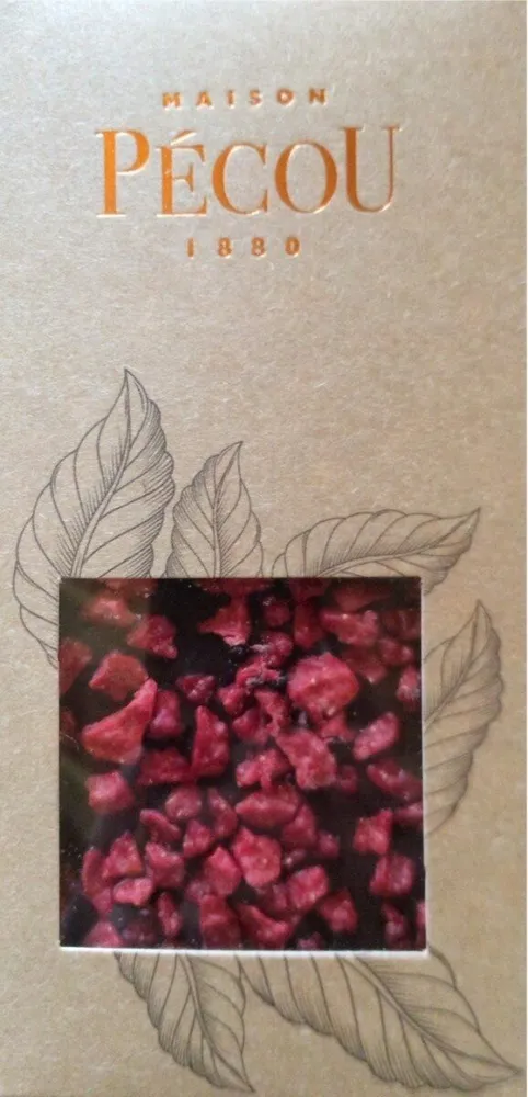 Chocolat noir fraise