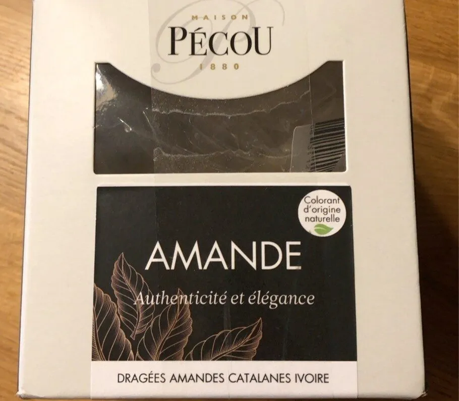 Dragees amandes catalane ivoire