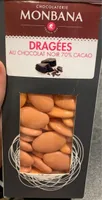 Dragées au chocolat noir 70% cacao