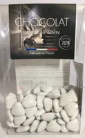 Mini Coeurs Blanc Vernis