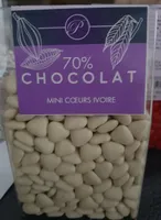 Mini coeurs ivoire