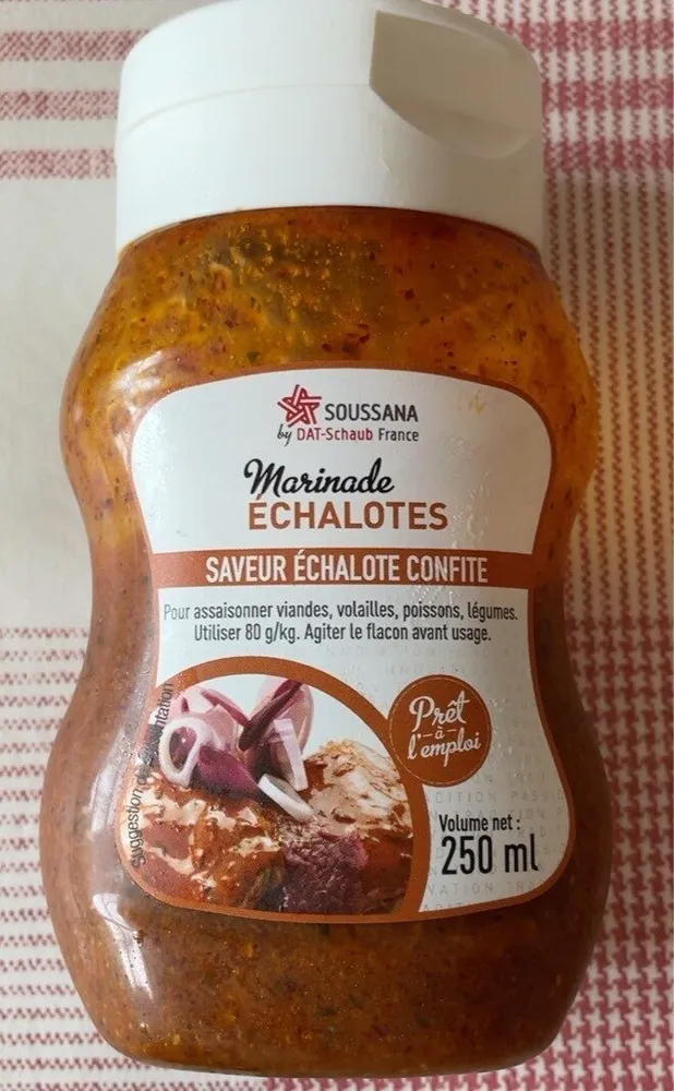 Marinade echalottes