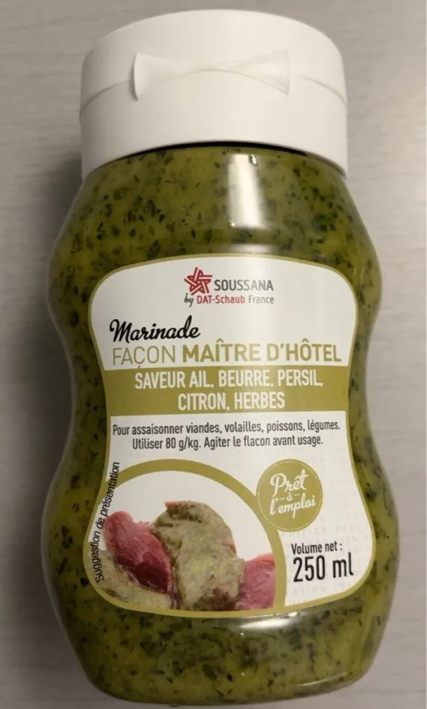 Marinade façon Maître d’Hôtel