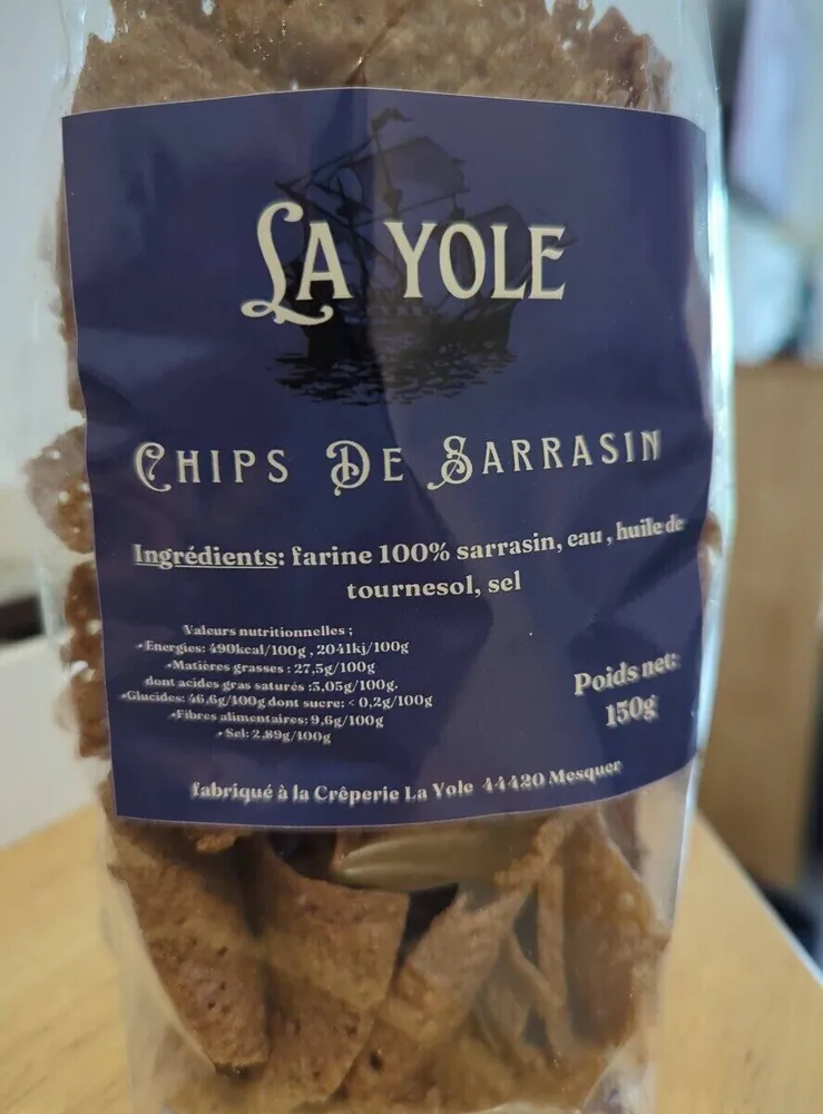 Chips de sarrasin