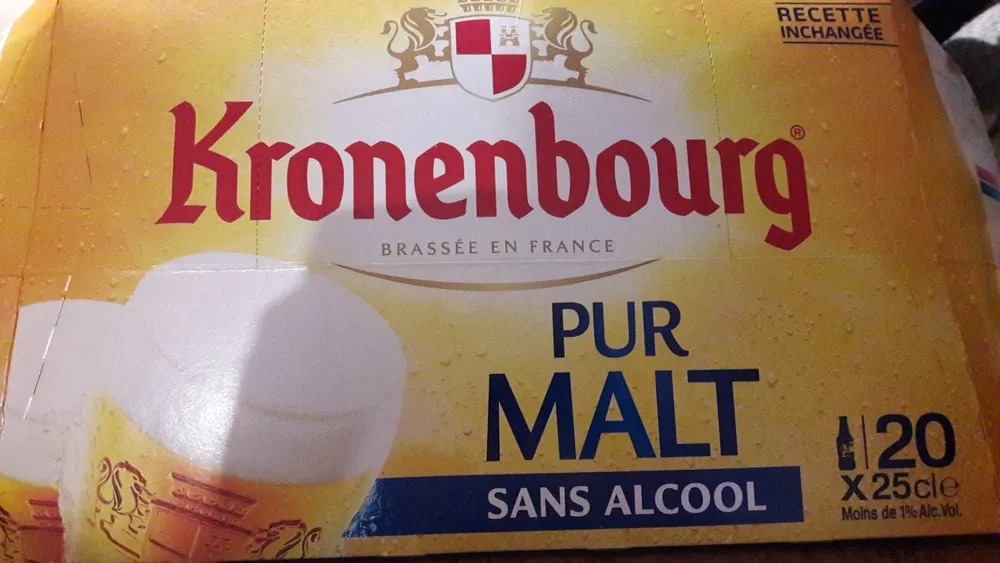 Bière sans alcool pur malt