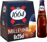 1664 6x25cl 1664 millesime 6.7 degre alcool