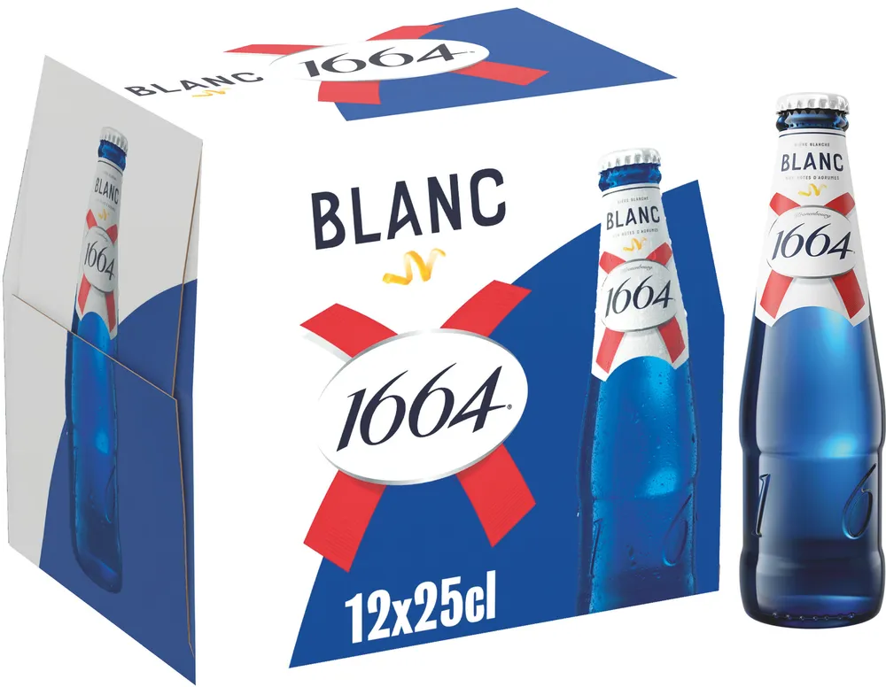 1664 12x25cl 1664 blanc 5.0 degre alcool