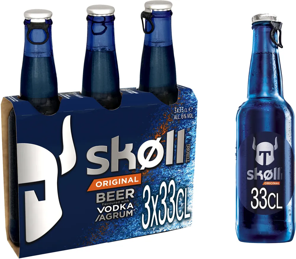 Skoll 3X33CL SKOLL 6.0 DEGRE ALCOOL